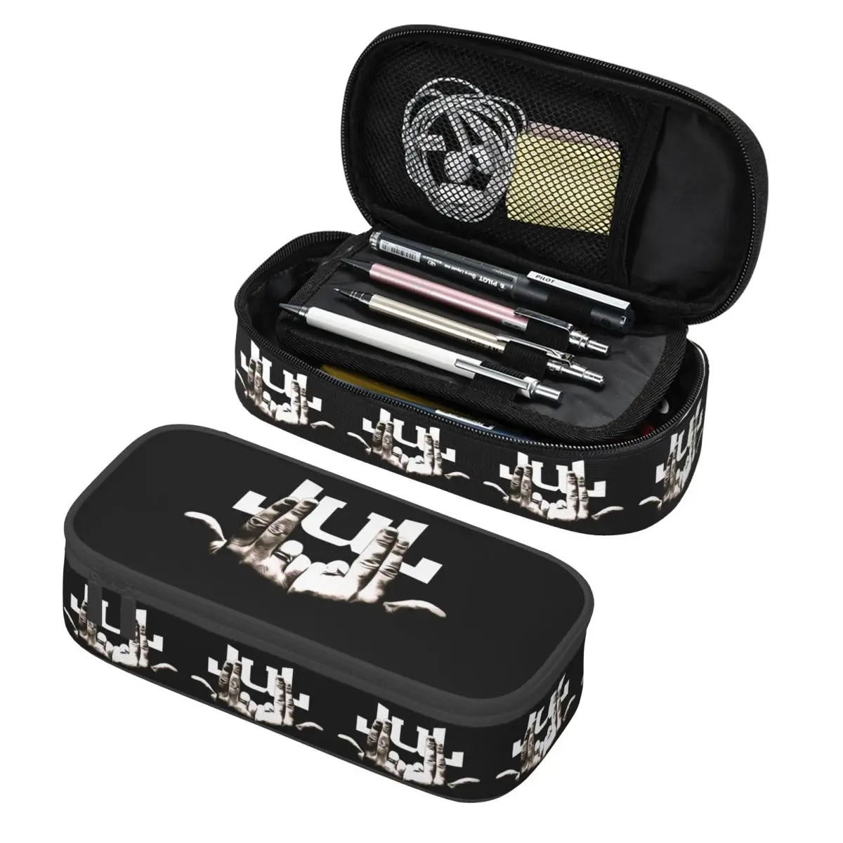 

Пеналы с символом руки Jul, держатель для ручек, канцелярские принадлежности, большая вместительная коробка для ручек, сумка-карандаш для детей