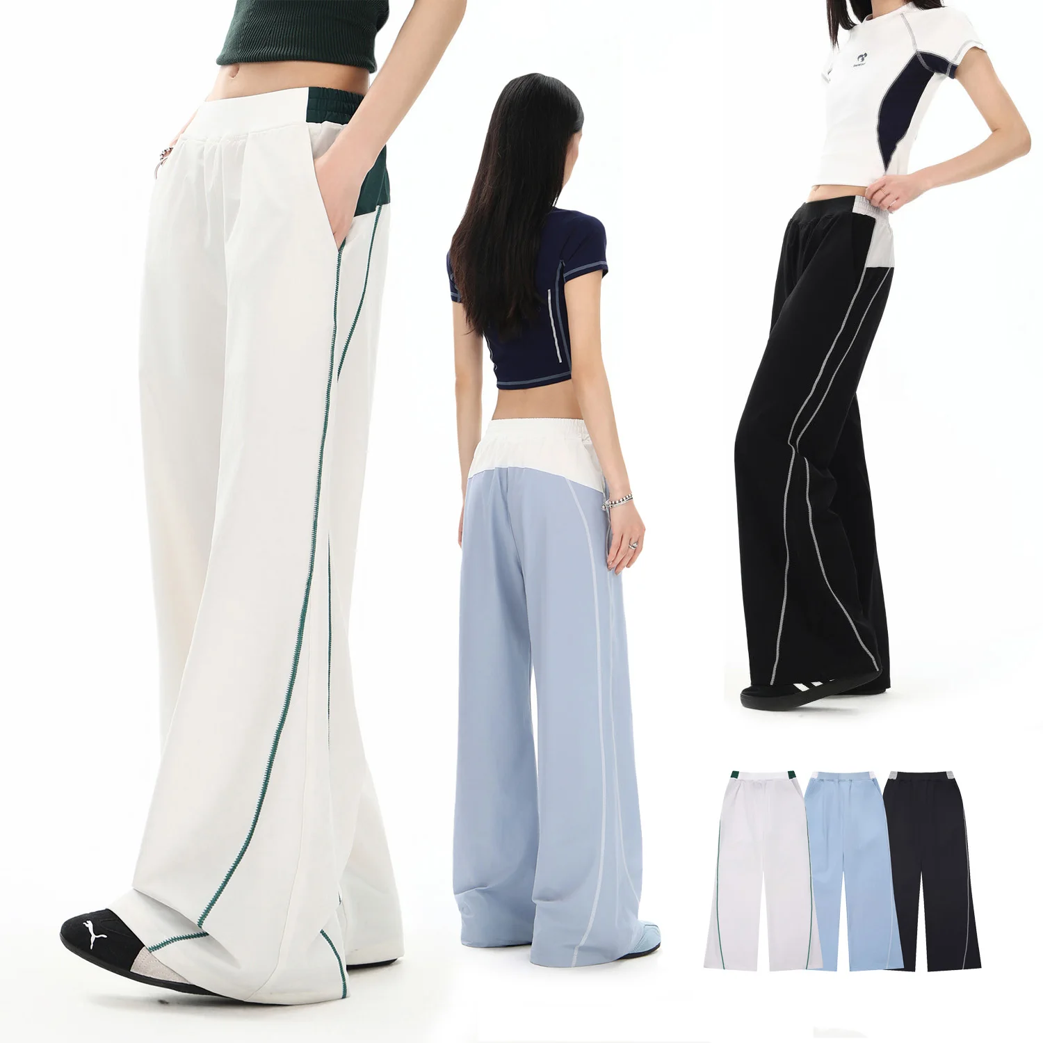 Women Outdoor Hiking Quick Dry Loose Spring Summer Lightweight Casual Sport Pant Techwear City Walk Track Cargo Pants Trousers