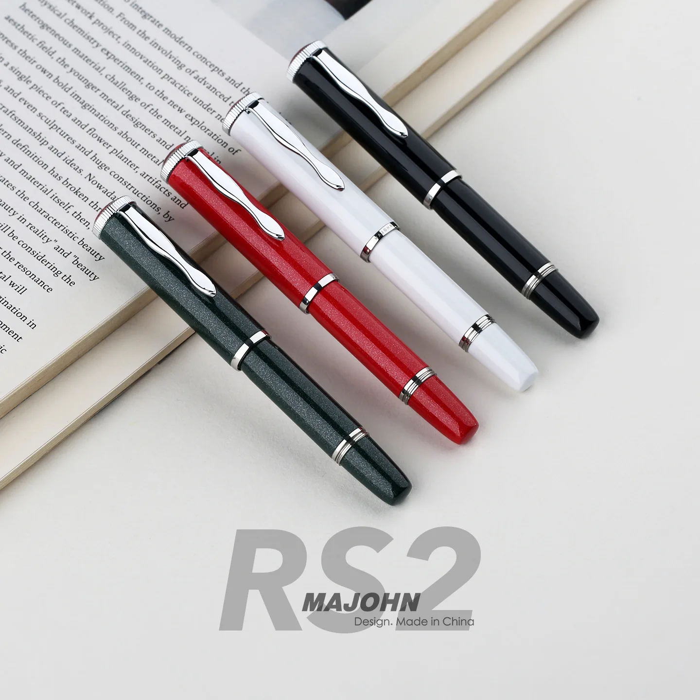 stylo-plume-court-majohn-rs2-finition-metallique-laquee-portable-pour-le-voyage-la-poche-le-bureau-l'ecole-fournitures-scolaires-stylos-cadeaux