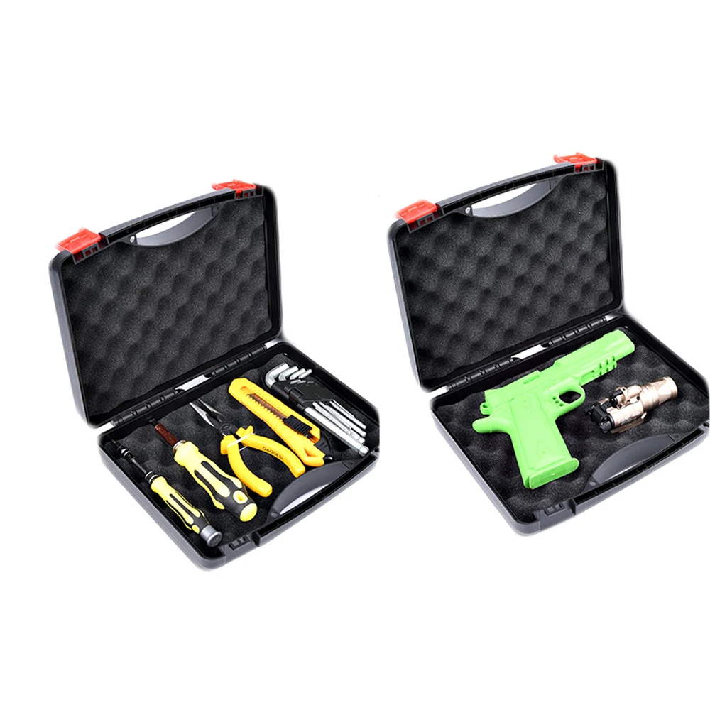 Tactical Suitcase for Glock Kublai Pistol Carring Box, Handgun Hard Case with Foam Pad, Hunting Sights Accessories, Tools Box