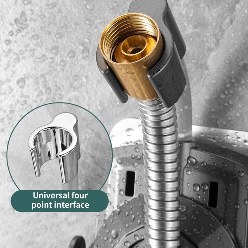 

Shower Holders Easy to Installation with Suction Cup Adjustable Features