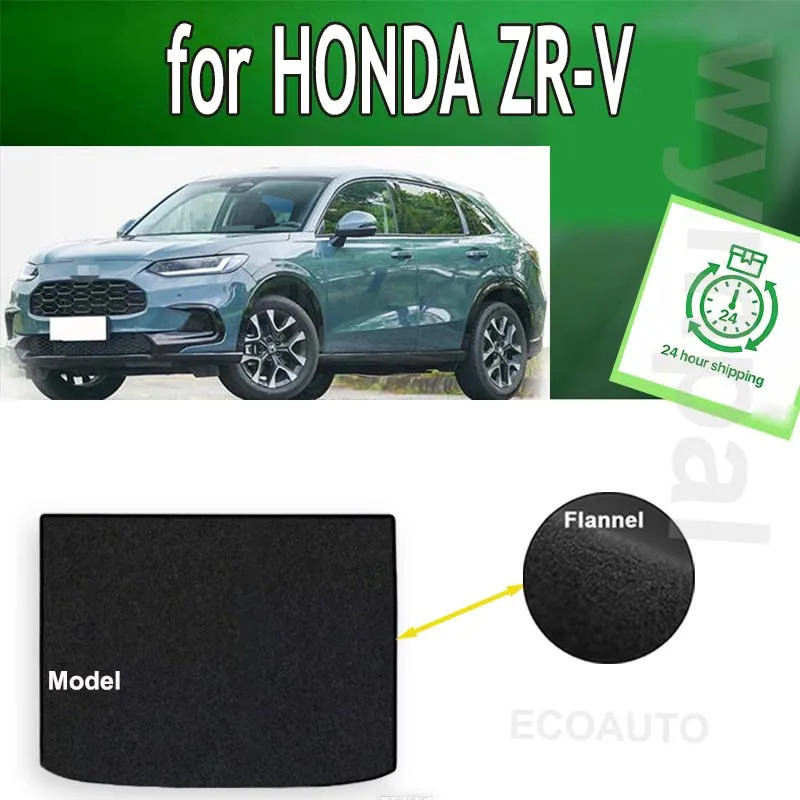 

TREADFIT Rear Trunk Mats For HONDA ZR-V 2022-2024 Liner Tray Trunk Luggage Floor Pads