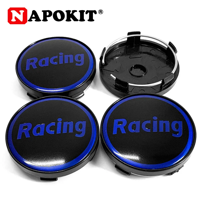 4PCS/lot 60MM Racing Wheel Rim Hub Cap For Enkei Rpo1 Rays Volk Vossen Wheel Center Dust-proof Cover