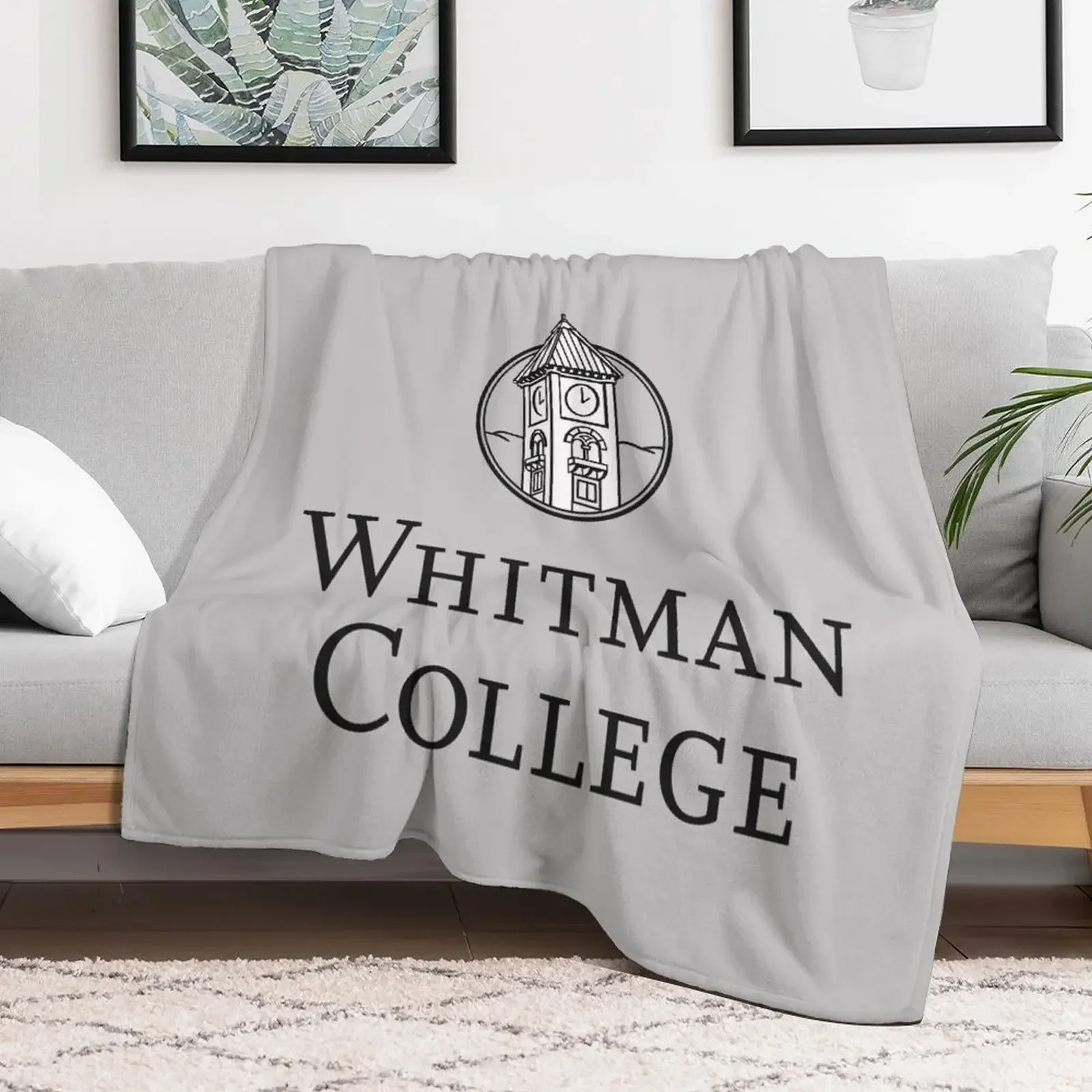 

Whit College Throw Blanket Plush Bed linens wednesday Thermals For Travel Blankets