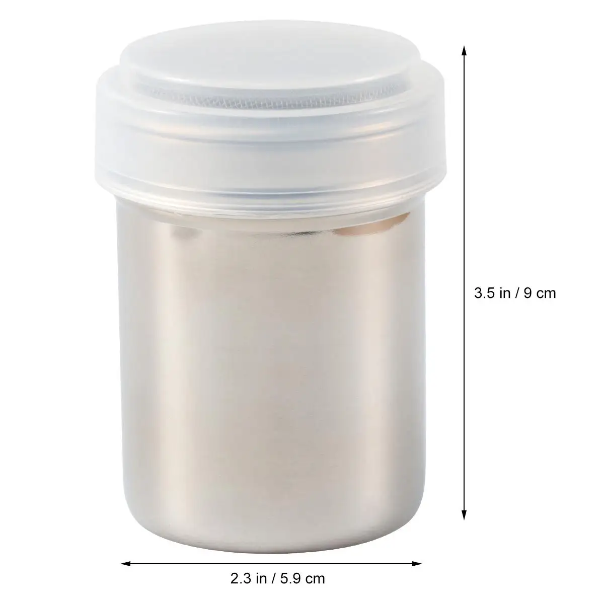 

Duster Spice Jar Stainless Steel Seasoning Containers Kitchen ganizer Condiment Pot With Lid For BBQ Picnic Keep Free