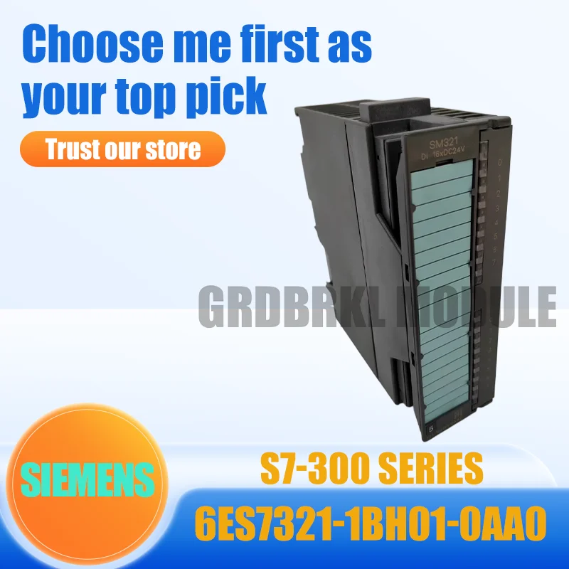 

New Original SIEMENS S7-300 6ES7321-1BH01-0AA0 6ES7 321-1BH01-0AA0 SM321 Digital Input Module 16DI DC24V
