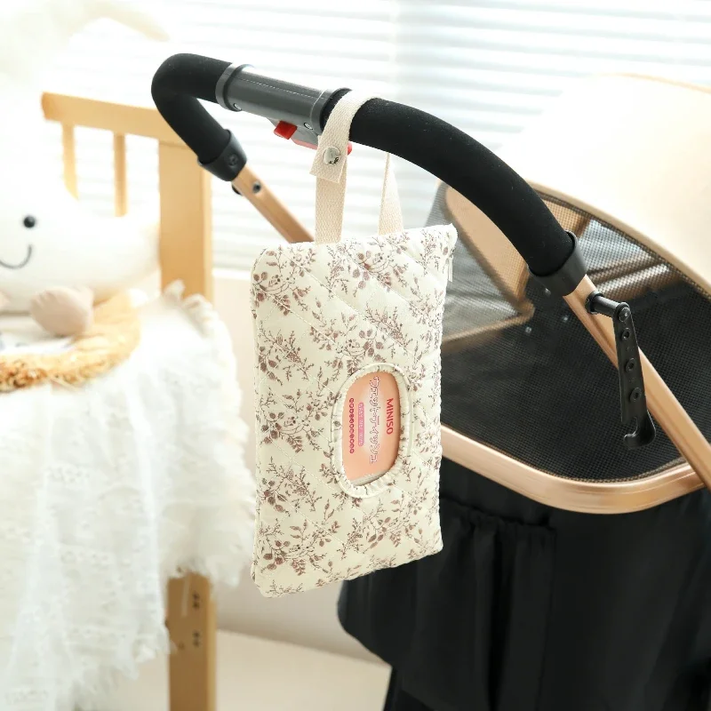 

Сумка для детской коляски, коробка для салфеток, чехол для влажных салфеток, откидная крышка, портативная подвесная сумка для коляски, держатель для бумаги, съемная коробка для хранения салфеток