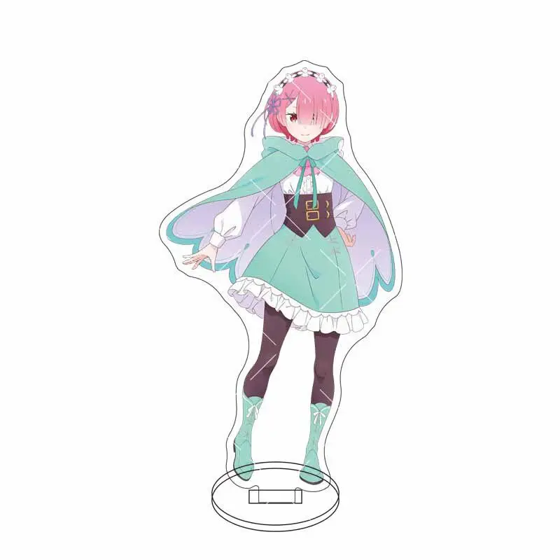 16CM Anime Re:ZERO -Starting Life in Another World- Season 4 ‌Figure Emilia Rem Beatrice Ram Acrylic Stand Cos Ornaments Gifts view 5