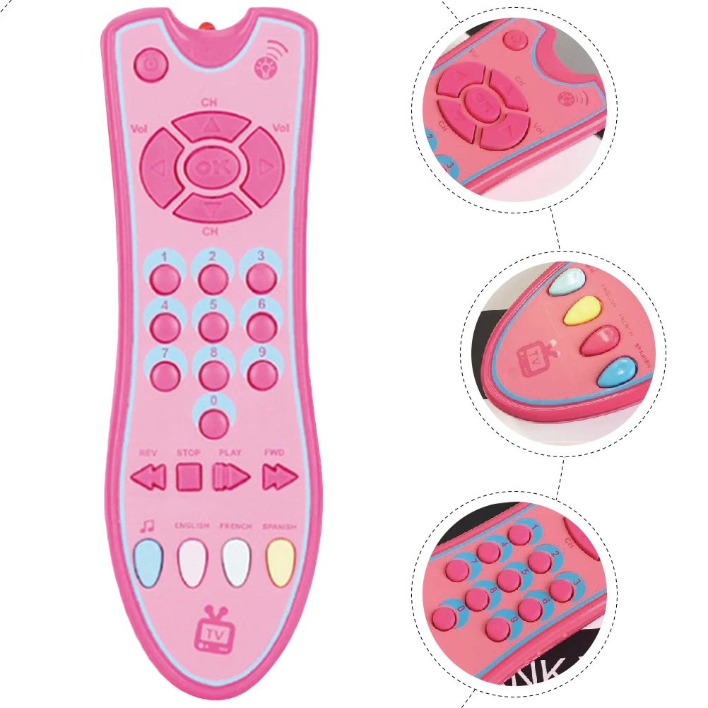 

Emulated Remote Control Toy Kids Electric Not Included Remotes for Babies Plastic Baby Realistic Toddler