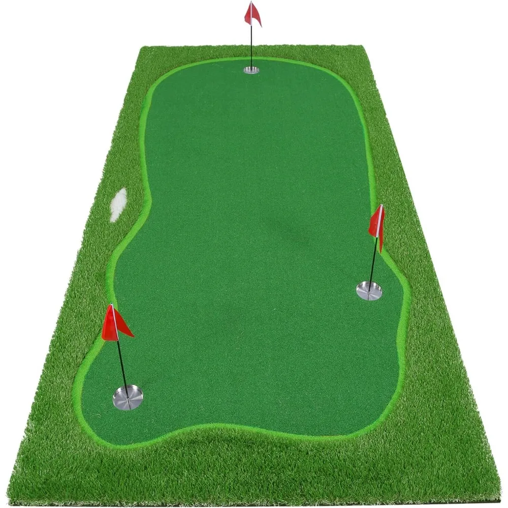 

Golf Putting Green, Practice Putting Green Mat, Large Professional Golfing Training Mat for Indoor Outdoor