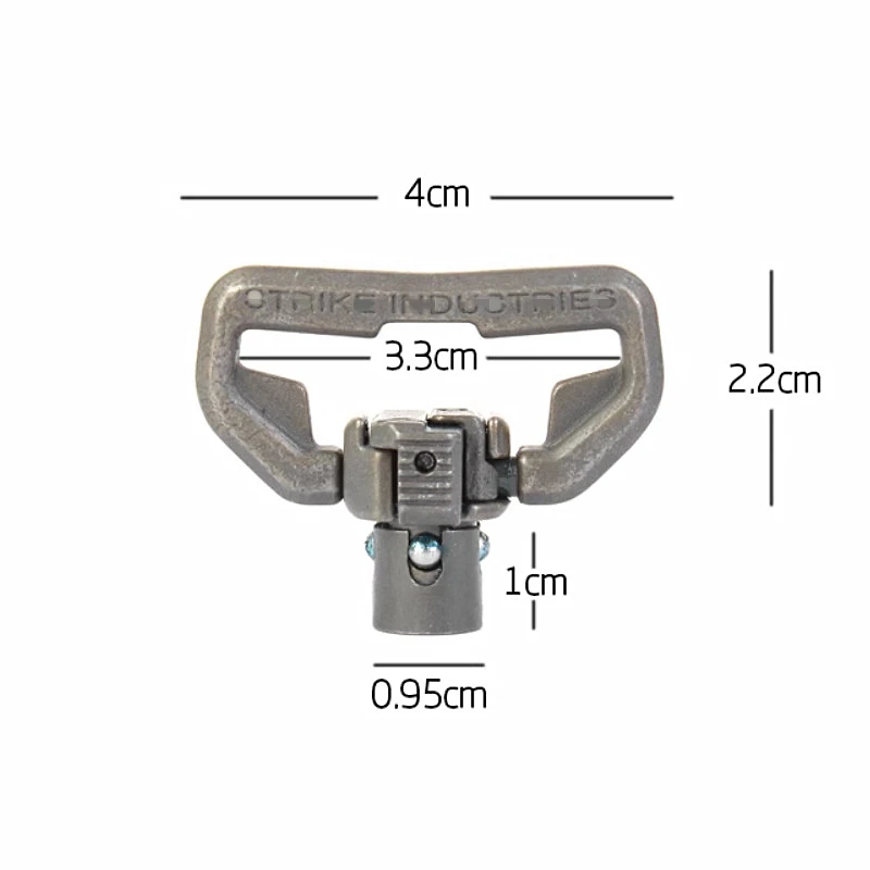 Imagem -04 - Aço qd Quick Release Fecho Strap Buckle Paent Pending Equipar Enganchar Modelo