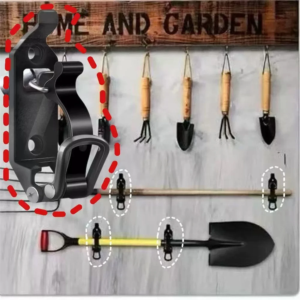 ​2/4PCS Fixed Fixture Buckle Wall Mounting Tool Bracket Shovel Ax Quick Release Clamp for Car RV Boat Home Accessories