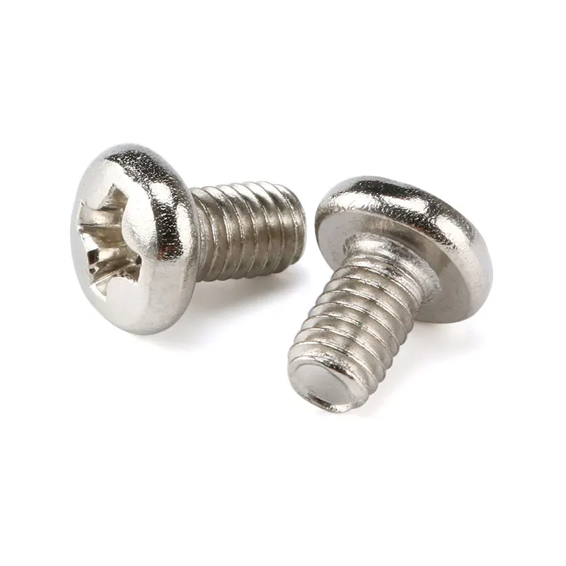 100PCS Big Round Head M3*5MM Inner Set Screw For DIY Model Making Coupling Fastening Screw Silver Small