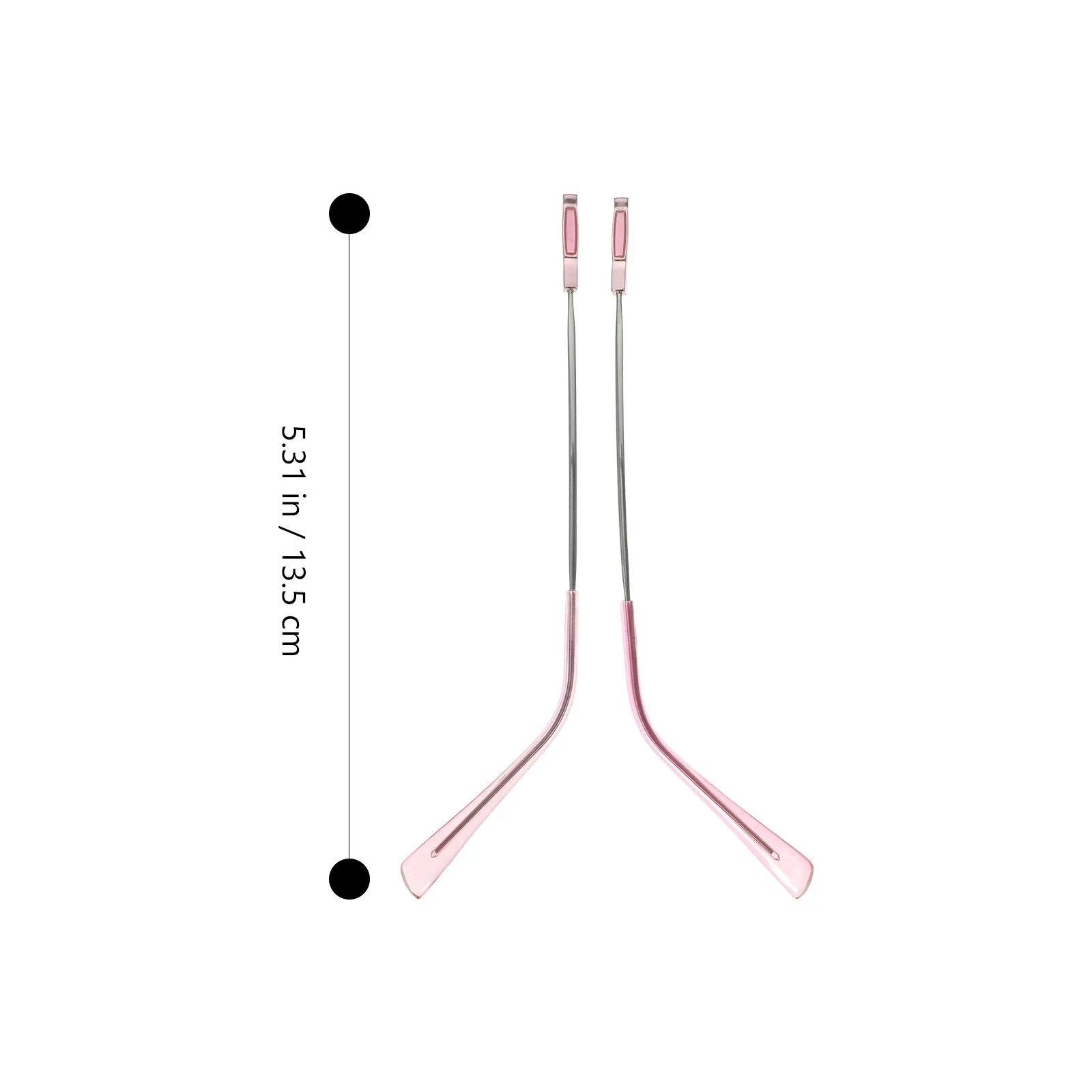 1Pair Memory Legs Glasses Arm Replacement Metal Eyeglasses Arm Legs Repair Accessories Universal Sunglasses Eyeglasses Repair