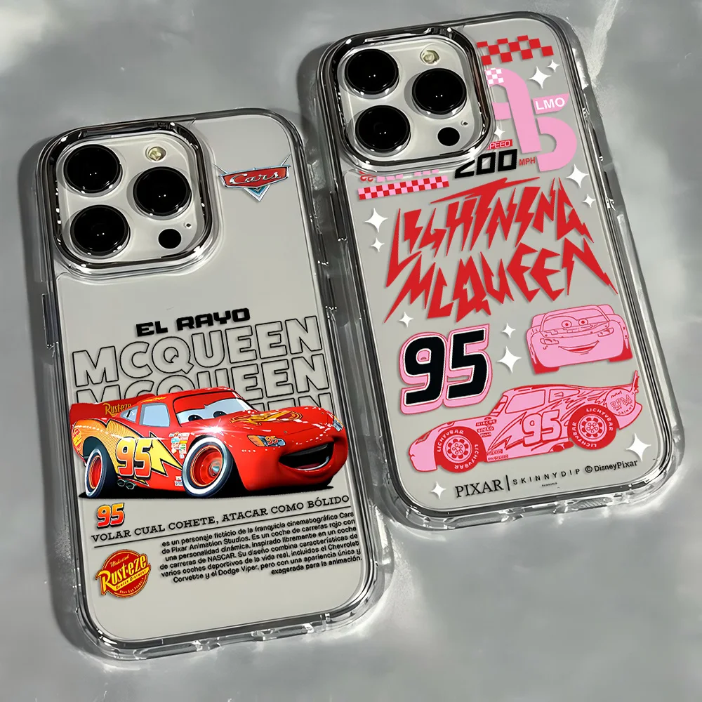 Cars L-Lightning M-McQueen Handyhülle für Google Pixel 10 9 8 7 8A 9A XL Pro 4G 5G Transparente weiche Silikon-TPU-Rückabdeckung