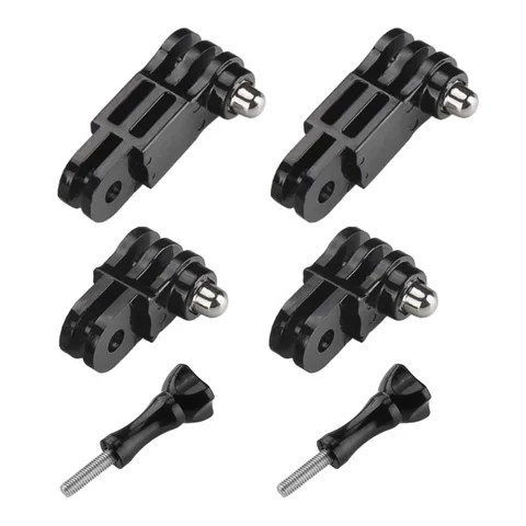 Long & Short Adjust Arm Straight Joints Mount For Gopro Hero 12 11 10 9 8 7 6 5 Session SJCAM Yi 4K Eken Go Pro Accessories