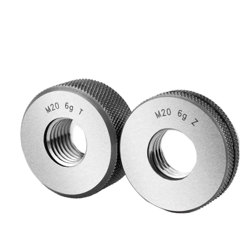 For Metric Thread Ring Gauge 6G6H Tooth Gauge M68M70M72M75 * 6 * 3 * 2 Coarse and Fine Tooth Pass Gauge