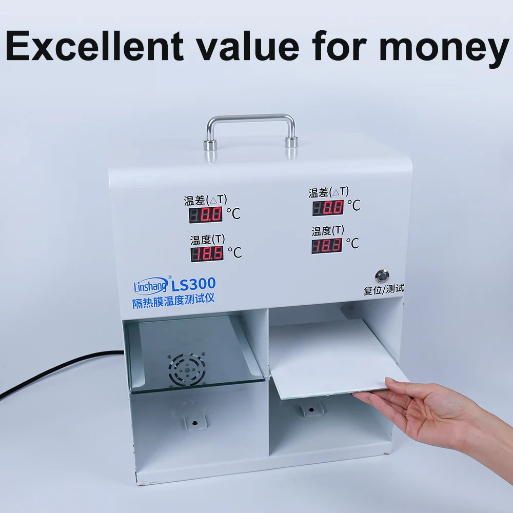 RTS LS300 Car Window Tint Insulation Demonstrate Solar Film Temperature Meter Temperature Infrared Tester