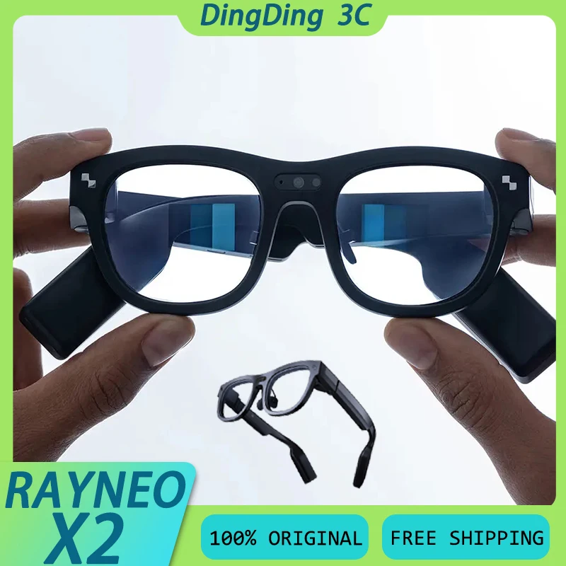 RayNeo X2 AR Glasses Intelligent Translation Real-time Navigation Portable Interactive Binocular Full-color XR Glasses Custom