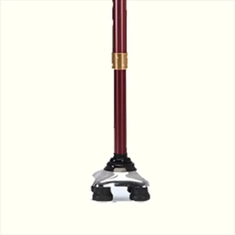 

Four-legged aluminum cane walking outdoor park activities Luxury adjustable, lightweight, durable, convenient