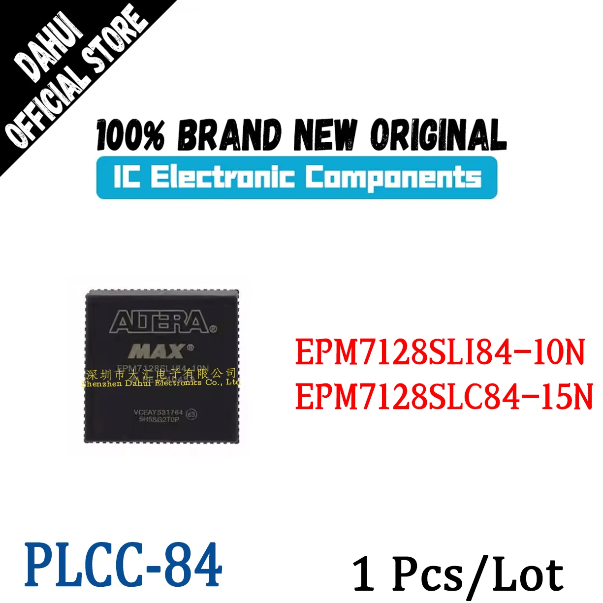 

EPM7128SLI84-10N EPM7128SLC84-15N PLCC-84 Programmable logic chip IC new original