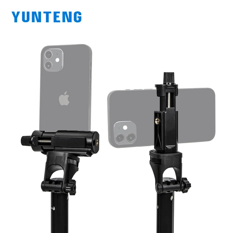 Gậy Chụp Hình Tự Sướng YUNTENG 1688L Di Động Điện Thoại Selfie Stick Tripod Tăng Chiều Cao Tay Cầm Gậy Selfie Bluetooth Điều Khiển Từ Xa Quay Phim Chân Đế