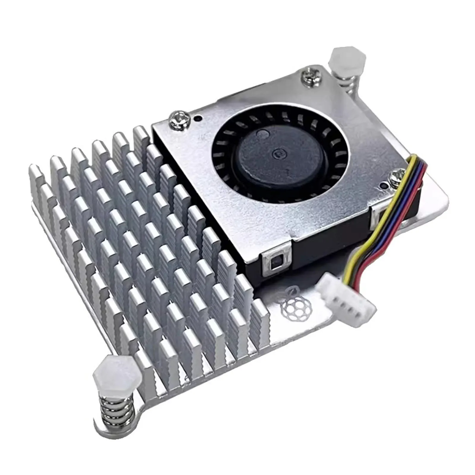 For Raspberry Pi Model 5 Advanced Thermal Management System Featuring High Efficiency Blower FAN & Sturdy Heat Sink Assembly