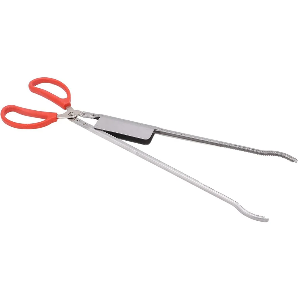 

Crab Eel Tool Stainless Steel Multi function Lobster Clip Reusable Hard Serrated Chuck Design Non slip Outdoor Sea Crab