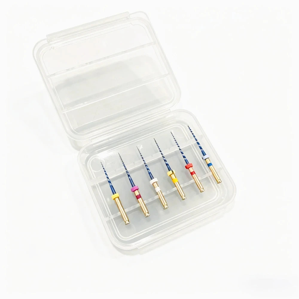 3 Sizes NiTi Rotary Files 19/21/25mm Dental Root Canal Endo Kit