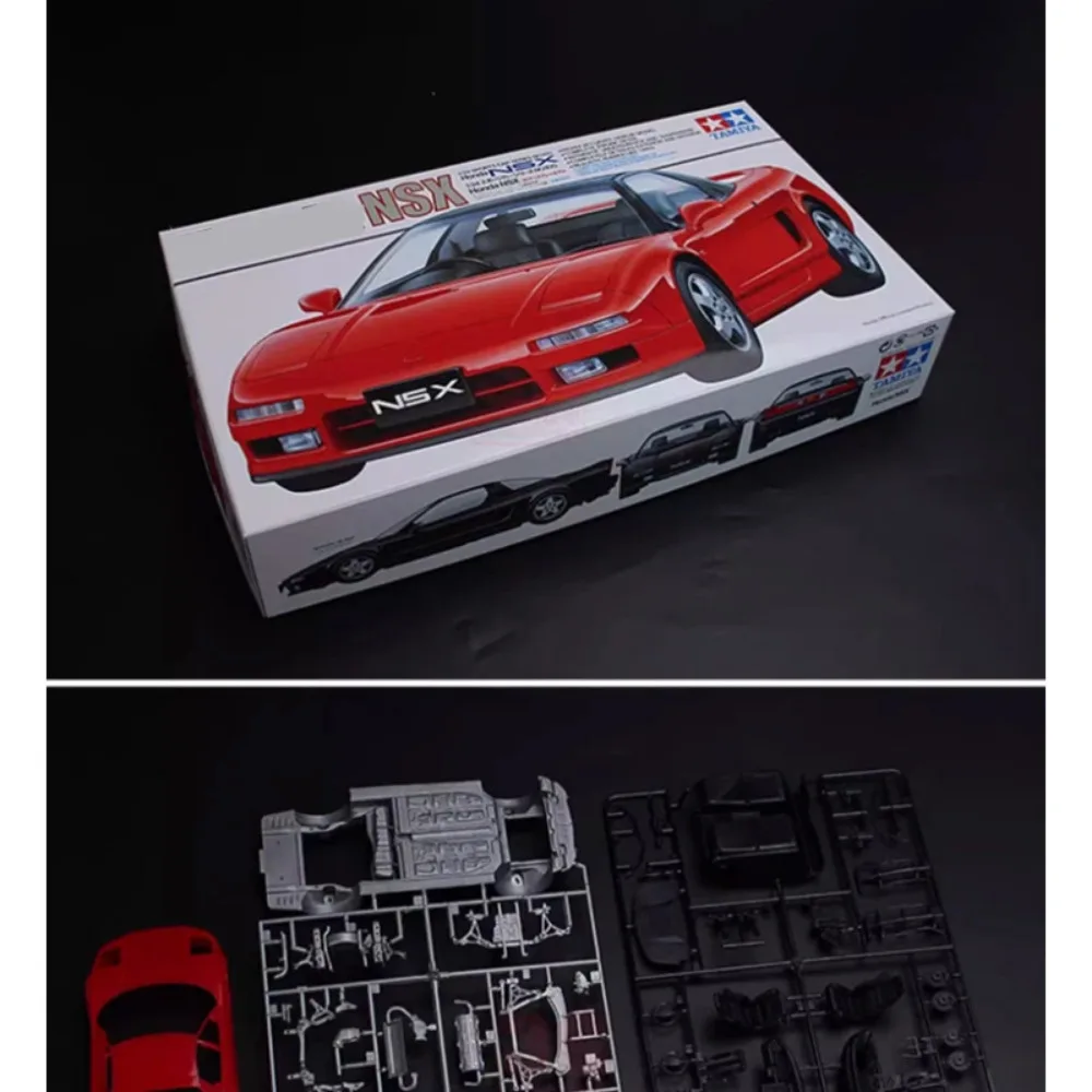 

TAMIYA пластиковая масштабная модель автомобиля, комплект 24100 NSX Roadster, встроенный двигатель в сборе 1/24, коллекция «сделай сам»