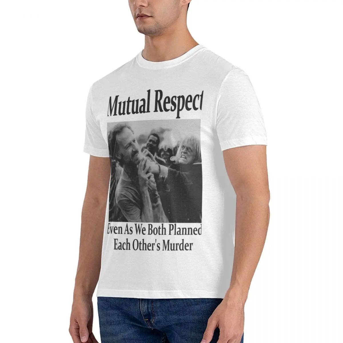 Werner Herzog and Klaus Kinski's Mutual Respect Graphic T-Shirt Men's cotton t-shirt quick-drying t-shirt mens t shirt