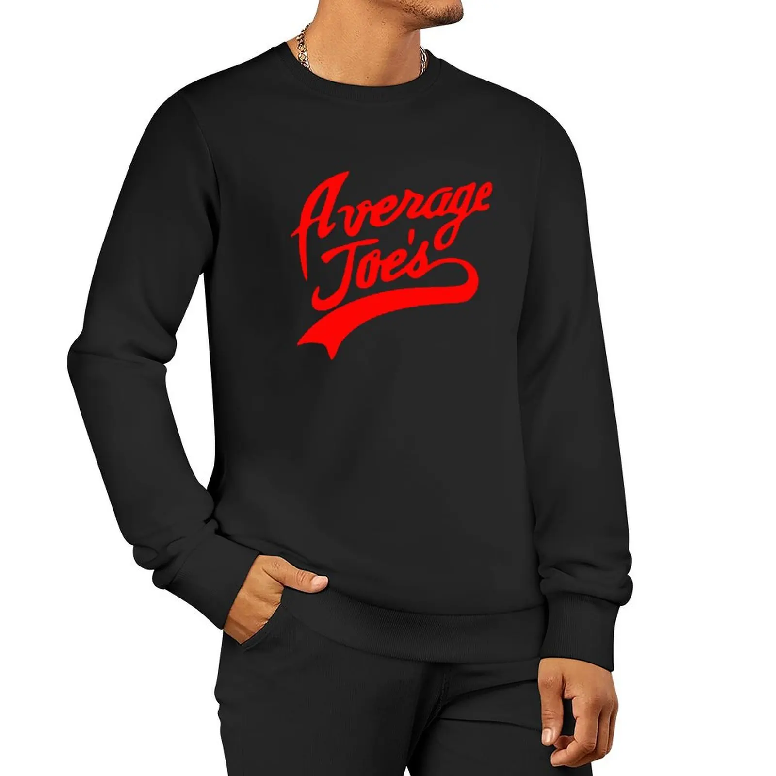 

Dodgeball Average Joes Sweatshirt graphic t shirts men men's sweat-shirt set sports sweatshirt man