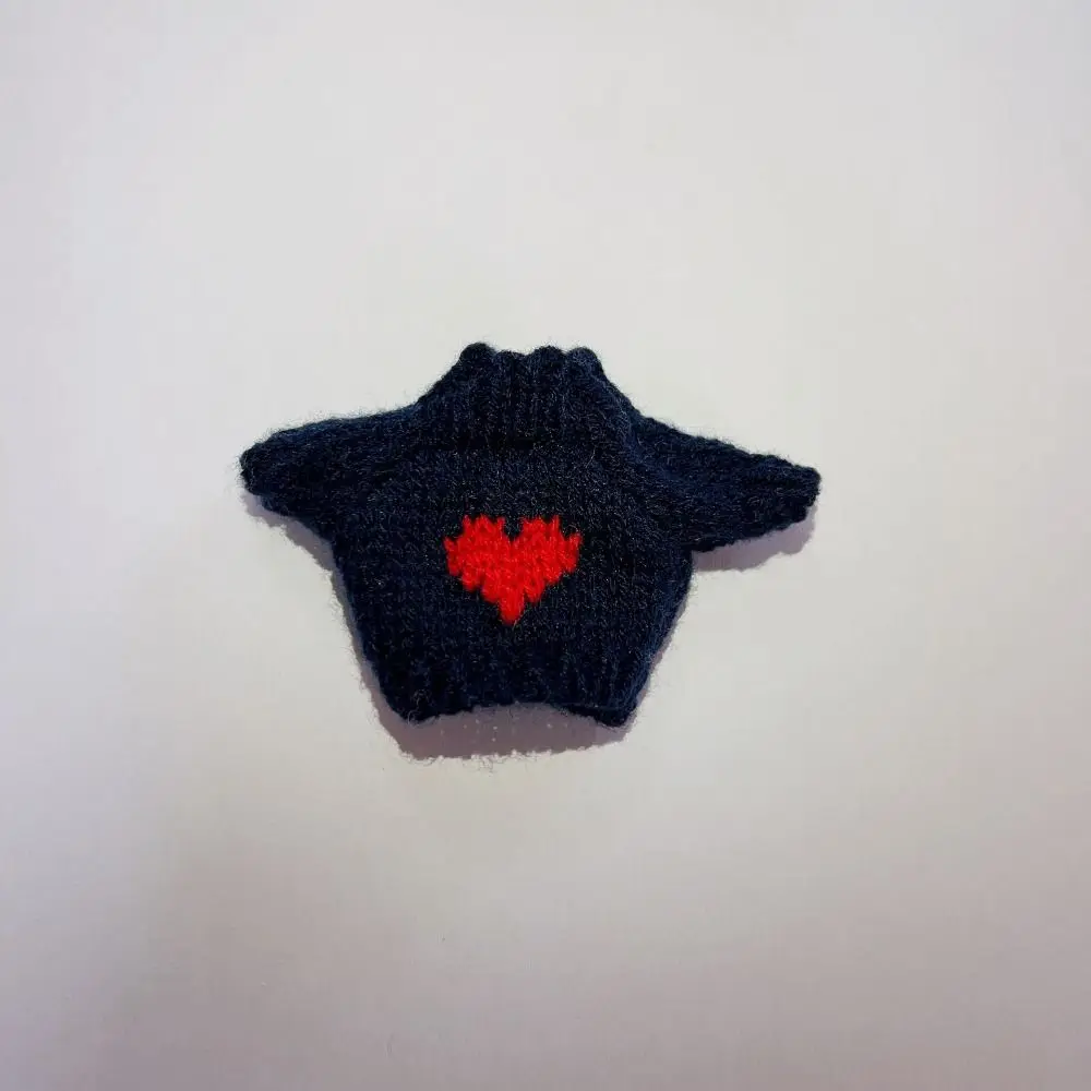 Accessories Christmas Style Sweater Idol White/Red/Green Clothes 10cm Mini 's Clothing for 16cm/17cm