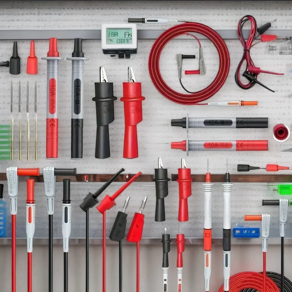 

18pcs P1308B Test Lead Kit - 4MM Banana Plug to Test Hook Cables with Replaceable Alligator Clips for Multimeter Probes