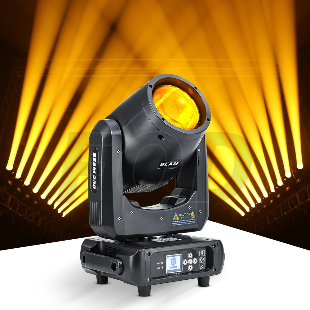 

Mini 230W 7R Beam Moving Head Lighting With Dmx Control Stage lights For Dj Disco Home Party Nightclub Wedding