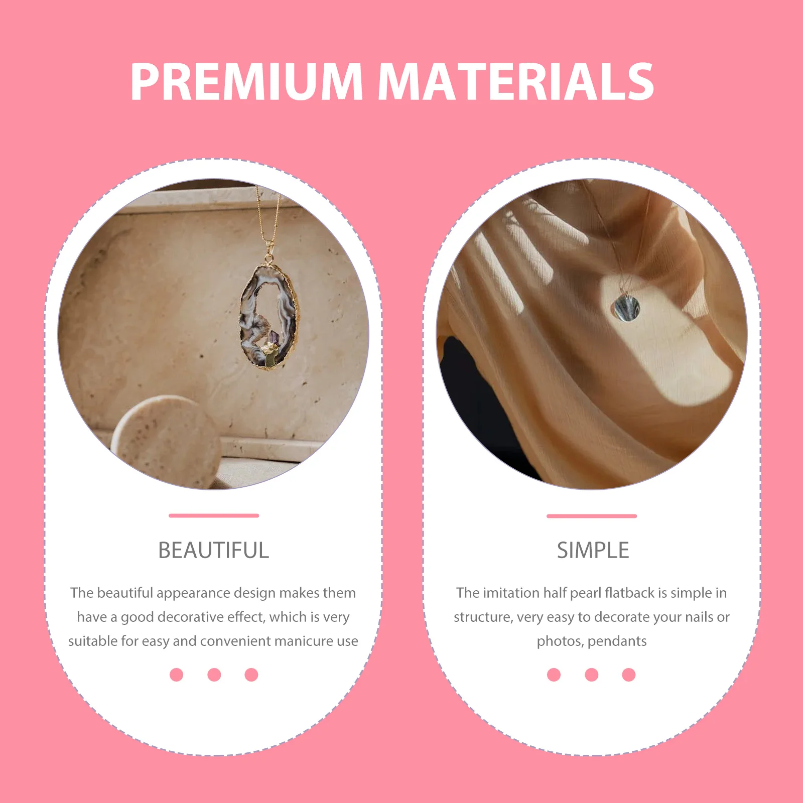 200Pcs Resin Nail Pearl Flatback Half Pearls DIY Manicure Accessories Nail Art Decoration Supplies Half Pearls for Crafts