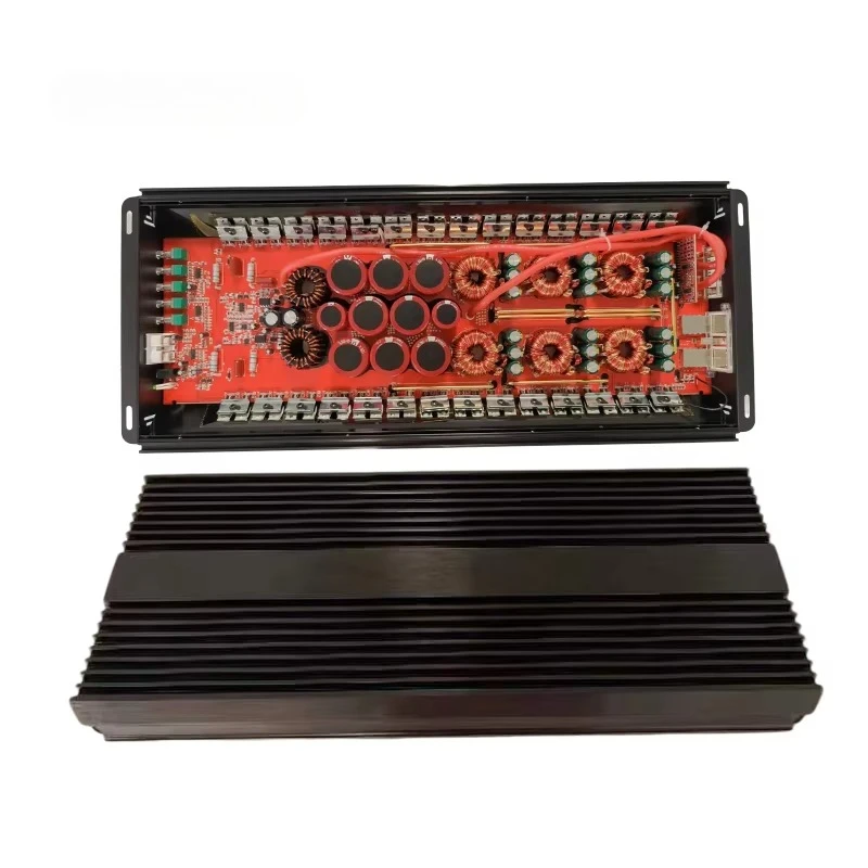 High Power 1-Ch RMS power 3000W@1Ω Car Power Amplifiers Class D Mono Car Sound System Car Audio Subwoofer Strong Bass Amplifier