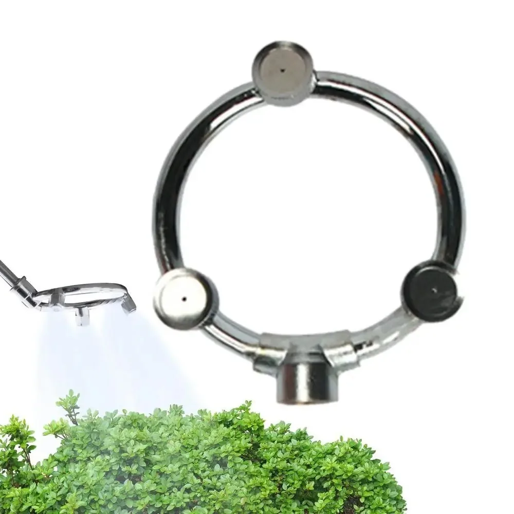 3/4/5 Heads Round Atomizing Nozzle High Pressure Misting Electric Sprayer M14 Stainless Steel Annular Nozzle Agriculture