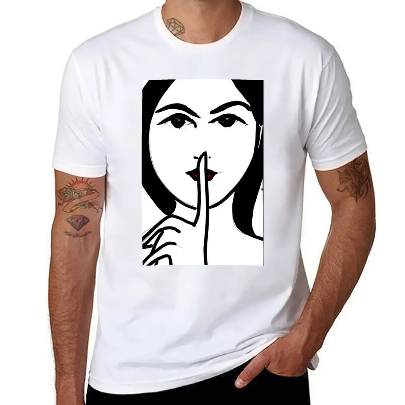 

Secret T-Shirt funny t shirts man t shirt man cotton T-Shirt