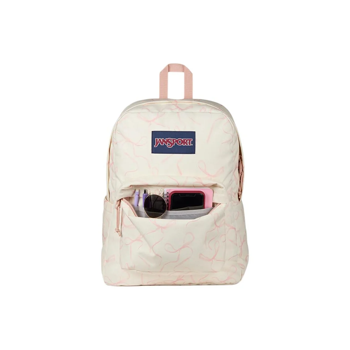 JanSport Fabric Backpack Medium Unisex White 4QUTLH3