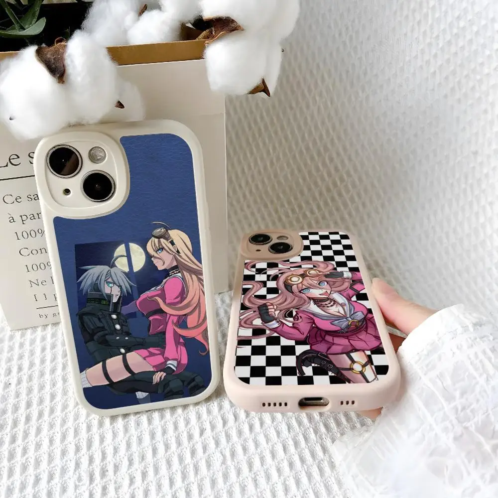 Danganronpa miu iruma Phone Case For Iphone 15 14 13 12 Pro Max 11 Mini X Xr Xs 7 8 Puls Lambskin Silicone Cover