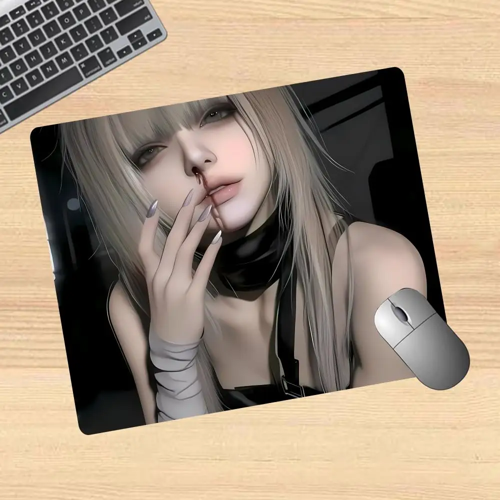 

3D Dark Style Virtual Character Mouse Pad For Small Size Gaming Pad Gamer Company Keyboard Mouse Mats Carpet Computer Desk Mats