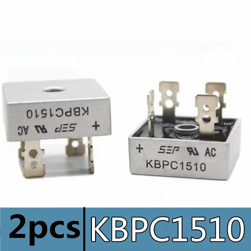 2pcs KBPC1010 KBPC1510 KBPC2510 KBPC3510 KBPC3510W  KBPC5010  KBPC5010W  GBPC3510W  GBPC5010W  GBPC3510 GBPC5010 bridge rectifi