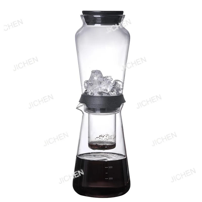 

Glass coffee ice drip pot, cold brew pot drip type ice brew coffee set
