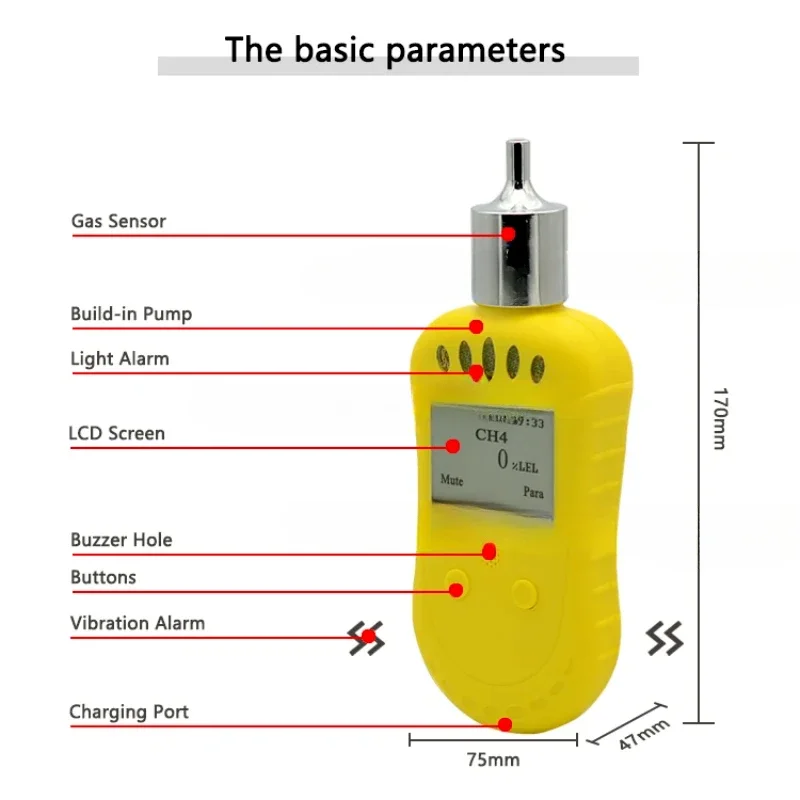 portable pump suction nitrogen gas detector n2 analyzer 70-100%vol high precision