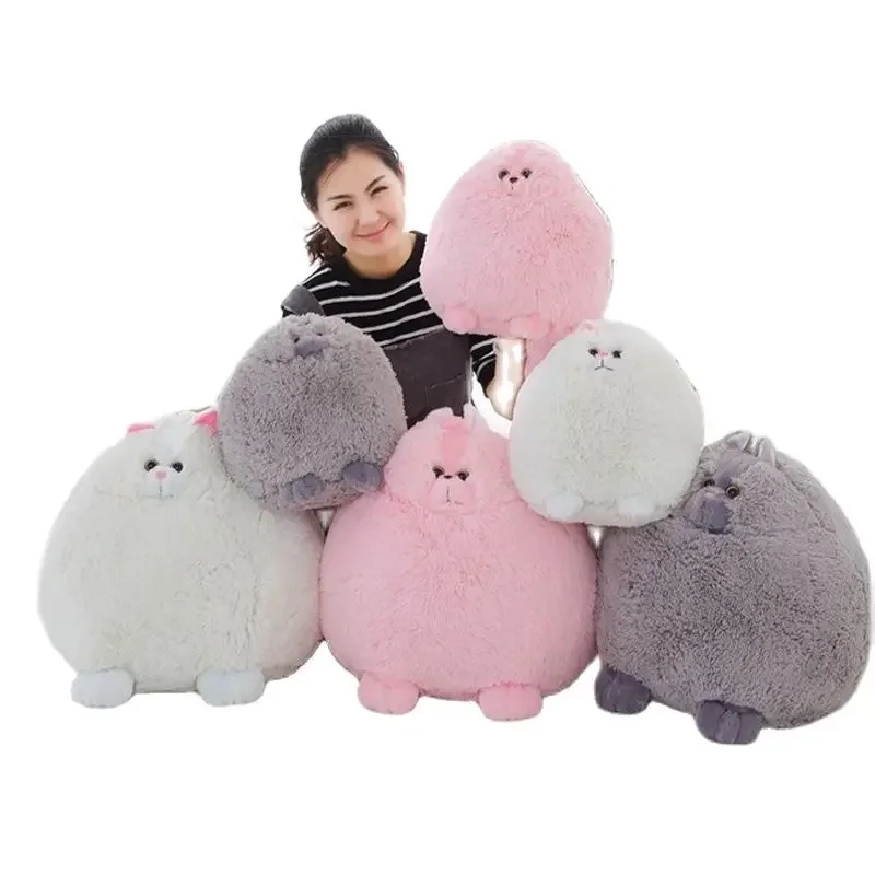 

30cm gatos macios fofos de gordura gato persa brinquedos pembroke travesseiro brinquedos de pelúcia macio recheado animal boneca