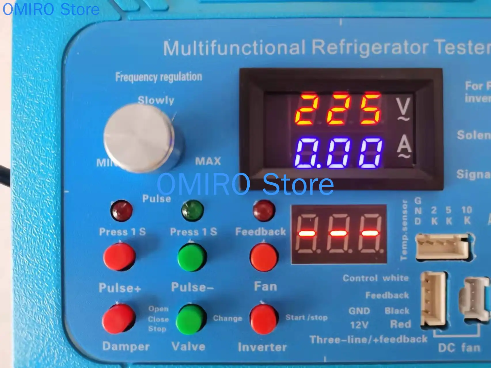 Inverter Frequency Conversion Refrigerator Compressor Damper Detector Solenoid Valve Fault Maintenance Instrument Tool Tester