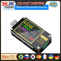 FNB48S PD Trigger Voltmeter Ammeter Current And Voltmeter USB Tester QC4 + PD3.0 2.0 PPS Fast Charging Protocol Capacity Test