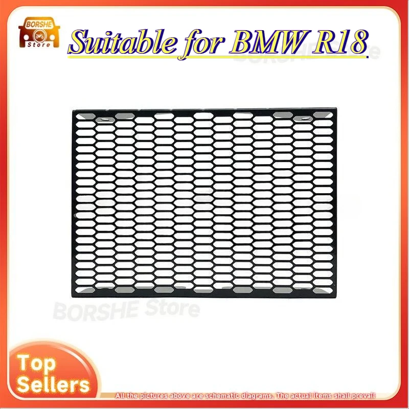 

Suitable for BMW R18 Radiator Guard for Water Tank Protection Oil Cooler Guard Aluminum Radiator Mesh