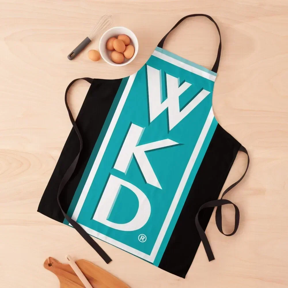 

WKD logo Classic Apron Kitchen Accessories 2022 Kitchen For Women Household Items Useful man chef uniform Apron